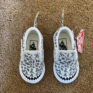 Vans Shark Toddler Slip-On Shoes